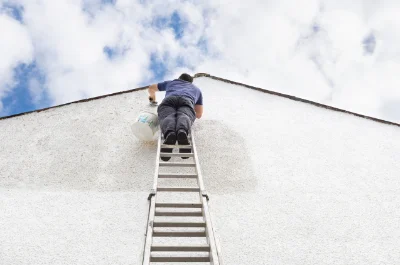 Peinture extérieure à Bourdettes — façades et ravalement